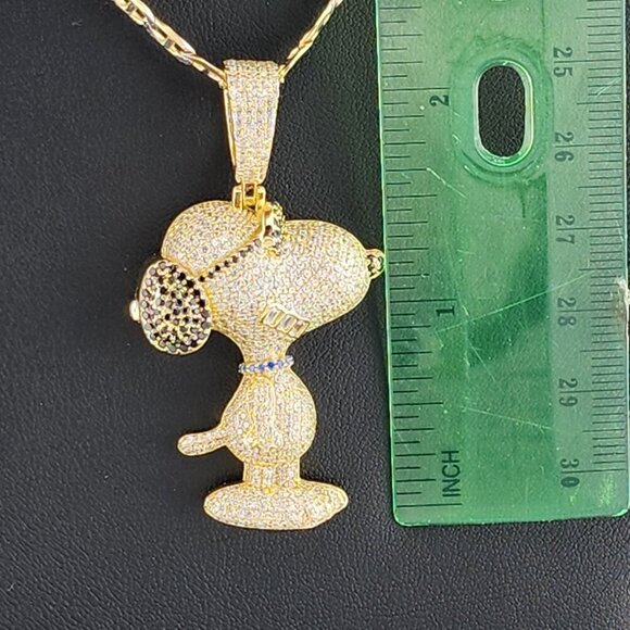 Sterling Silver 925 Snoopy Pendant Necklace – Classic Peanuts Character Jewelry - Picture 8 of 9